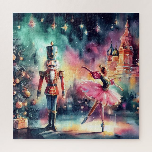 Puzzle Beau Aquarelle Nutcracker (Vertical)
