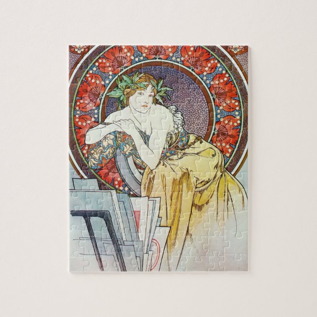 Puzzle Beau Art nouveau Vintage (Vertical)
