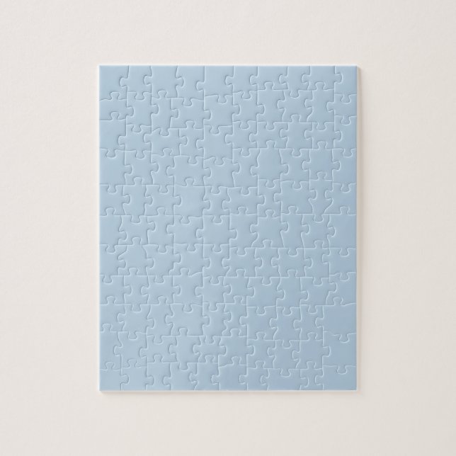 Puzzle Beau bleu (couleur solide) (Vertical)