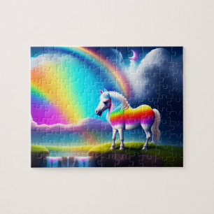 Puzzle Beau Cheval Blanc