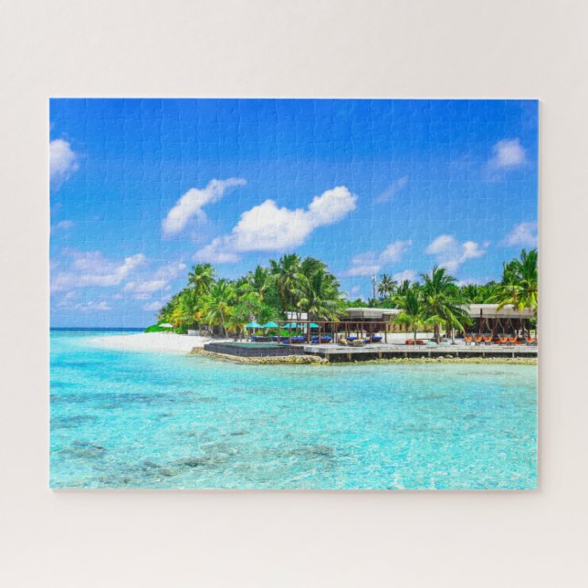 Puzzle Beau complexe Tropical Island Beach Resort (Horizontal)