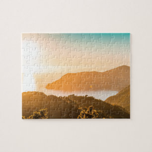 Puzzle Beau coucher de soleil Côte italienne Jigsaw Puzzl