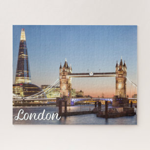 Puzzle Beau coucher de soleil sur Londres, Angleterre