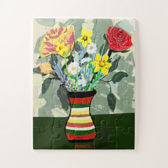Puzzle Beau espoir de propagation florale (Vertical)