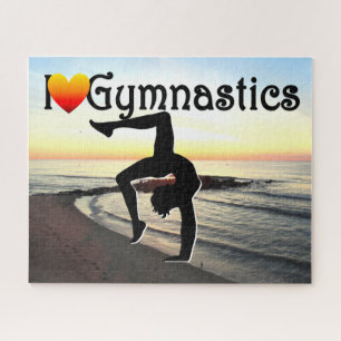 PUZZLE BEAU J'AIME GYMNASTICS PUZLE