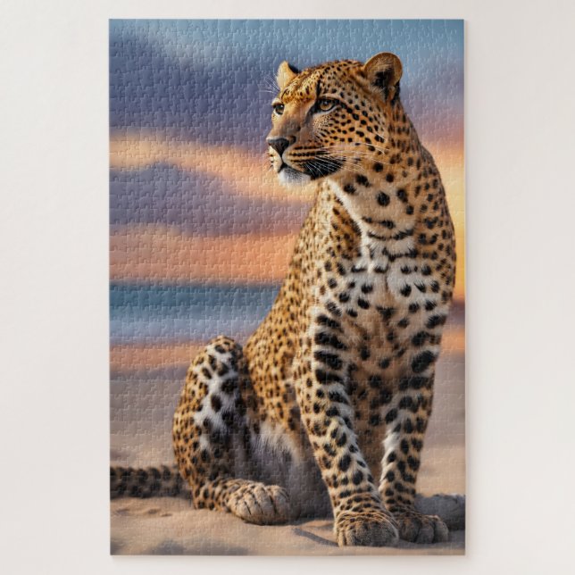 Puzzle Beau léopard (Vertical)