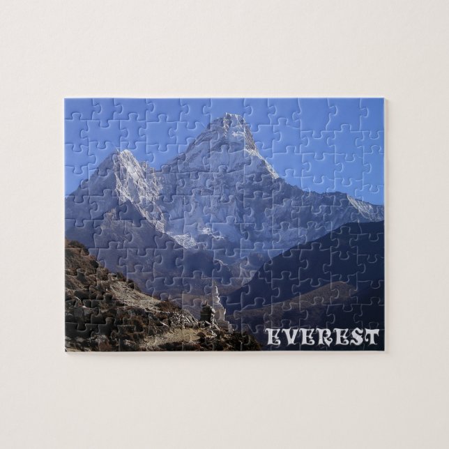 Puzzle Beau Mont Everest - Himalaya neigeux (Horizontal)