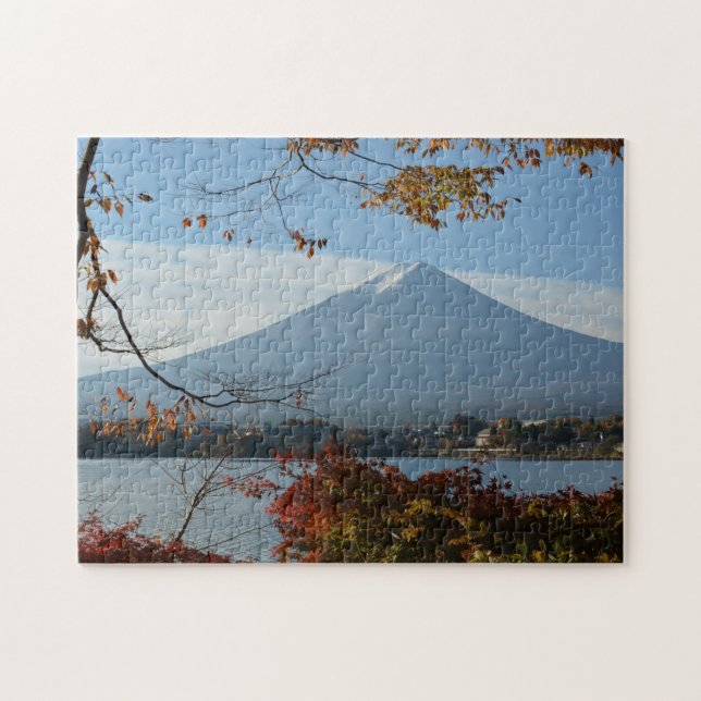 Puzzle Beau Mont Fuji | Préfecture de Shizuoka Japon (Horizontal)