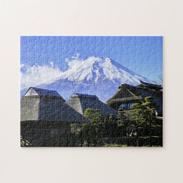 Puzzle Beau Mont Fuji | Préfecture de Shizuoka Japon (Horizontal)