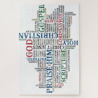 Puzzle Beau Mot Religieux Art