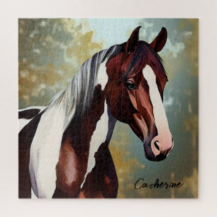 Puzzle Beau Paint Horse