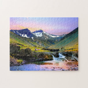 Puzzle Beau paysage de paysage de l'Islande