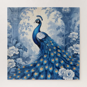 Puzzle Beau Peacock bleu