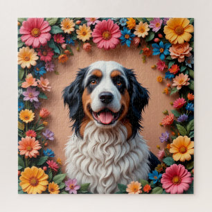 Puzzle Beau portrait de chien