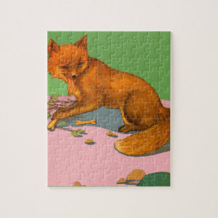Puzzle beau renard