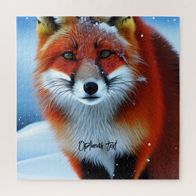 Puzzle Beau Renard Rouge (Vertical)
