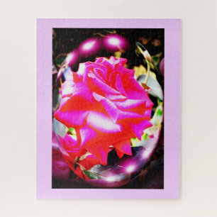 Puzzle Beau rose