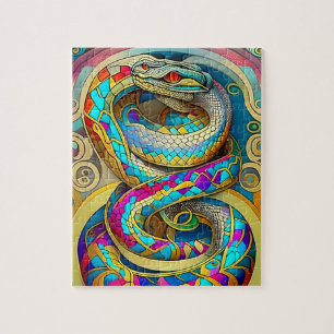 Puzzle Beau serpent Art Déco