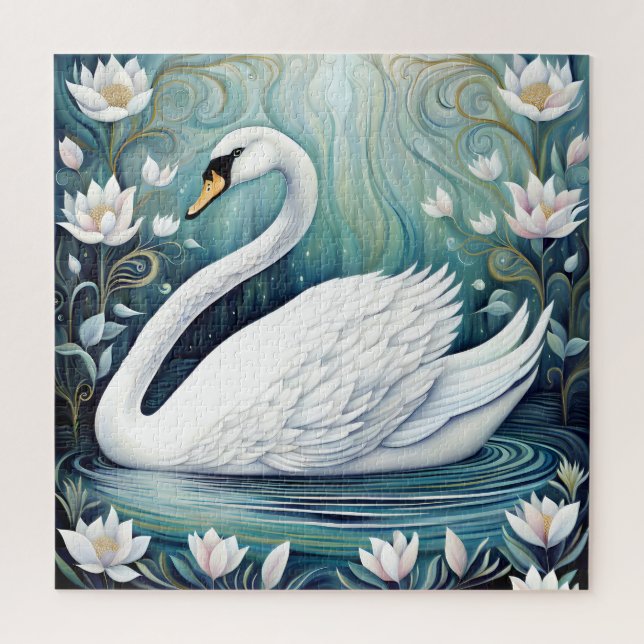 Puzzle Beau Swan (Vertical)