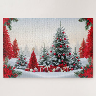 Puzzle Beau thème de Noël Paysage