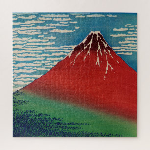 Puzzle Beau vent matin clair Art japonais vintage
