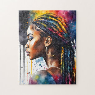 Puzzle Beauté colorée