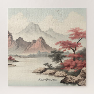 Puzzle Beauté du paysage asiatique