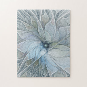 Puzzle Beauté Élégante Fleur d'Art Abstrait Moderne Fract