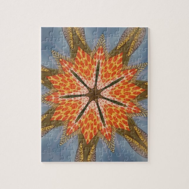 Puzzle Beautiful amazing feminine african design animal (Vertical)