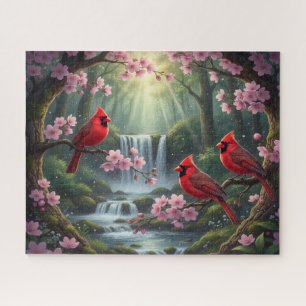 Puzzle Beaux Cardinals Célestes