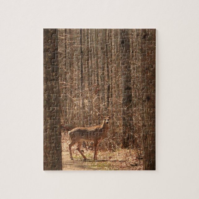 Puzzle Bécasseau de cerf blanc (Vertical)