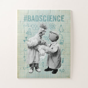 Puzzle Bécher et Bunsen   #BadScience