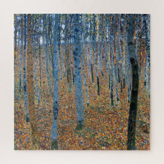 Puzzle Beech Grove I | Gustav Klimt | (Vertical)