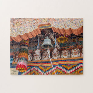 Puzzle Bell en Punakha Dzong - Bhoutan, Himalaya, Asie