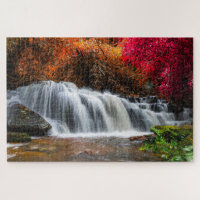 Belle automne Rainforest Cascade Nature Travel