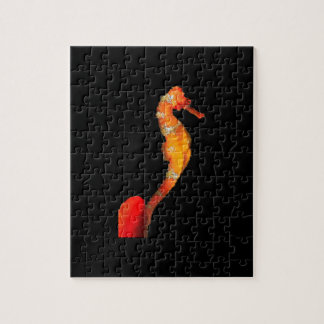 Puzzle Belle Baignade Cheval De Mer Figure Sur L'Avant
