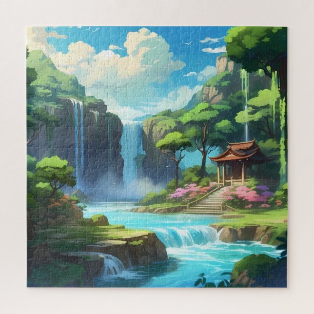 Puzzle Belle cascade mystique anima (Vertical)