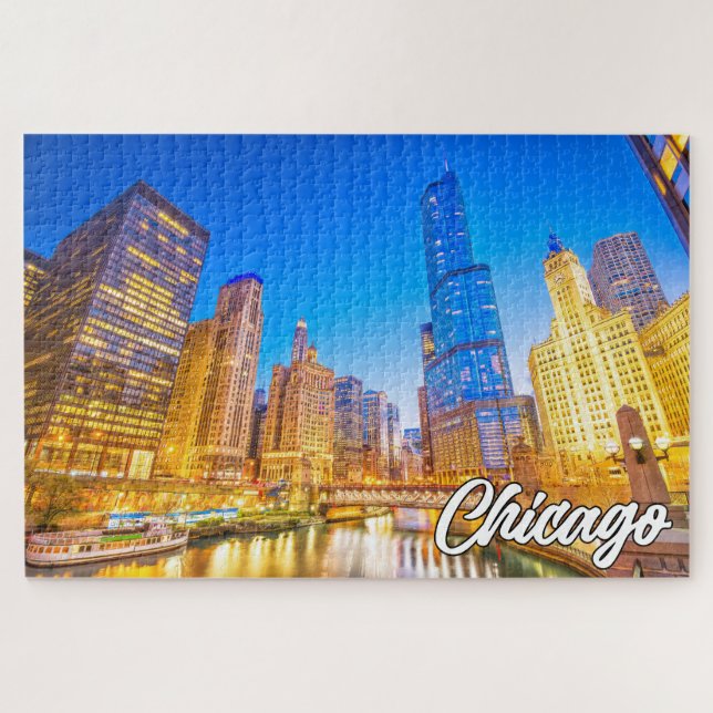Puzzle Belle Chicago, Illinois, États-Unis (Horizontal)