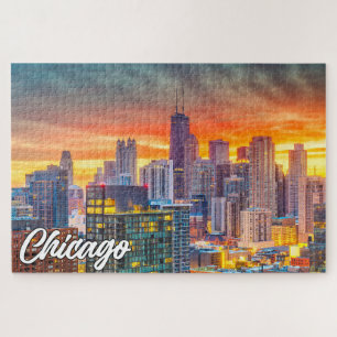 Puzzle Belle Chicago, Illinois, États-Unis