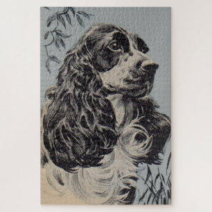 Puzzle belle cocker spaniel