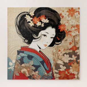 Puzzle Belle culture japonaise Geisha
