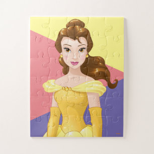 Puzzle Belle dans le Closeup de gobelet jaune