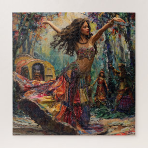 Puzzle Belle danseuse gitane