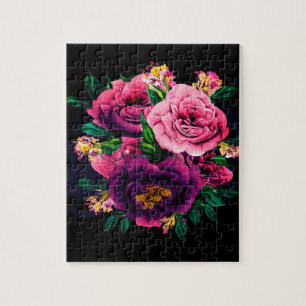 Puzzle belle disposition de fleurs