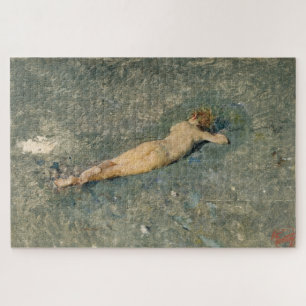 Puzzle Belle femme bronzage sur la plage