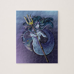 Puzzle Belle illustration d'art de sirène
