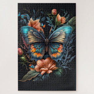 Puzzle Belle illustration de papillon