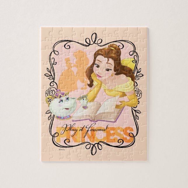 Puzzle Belle | Jouez-le vers l'avant Princesse (Vertical)