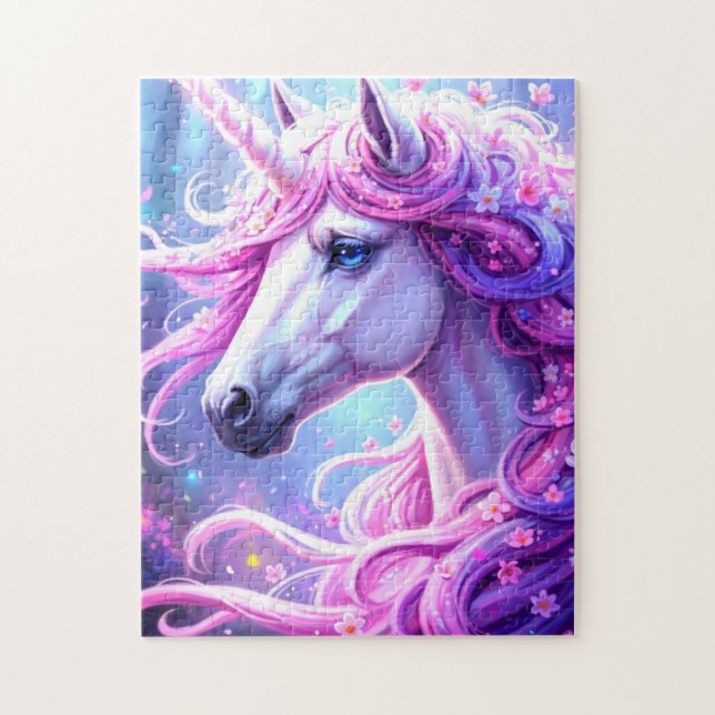 Puzzle Belle Licorne  (Vertical)
