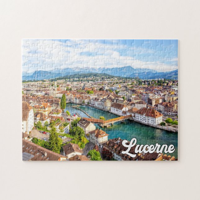 Puzzle Belle Lucerne, Suisse (Horizontal)